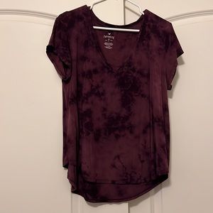 Large Maroon American Eagle Favorite T